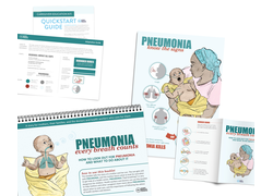 Pneumonia Education - African Muslim French - Caregiver Kit