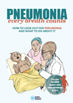 Pneumonia Education - African English - Health Worker Flier