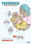 Pneumonia Education - African English - Caregiver Poster